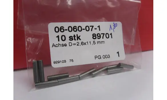 1 Axe 2.60 x 11.50mm