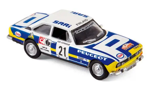 Peugeot 504 Coupe Rallye du Bandama 1976