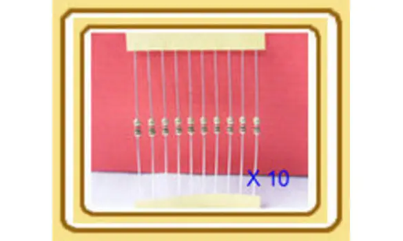 Résistance 1/4w 2000 ohms lot de 10