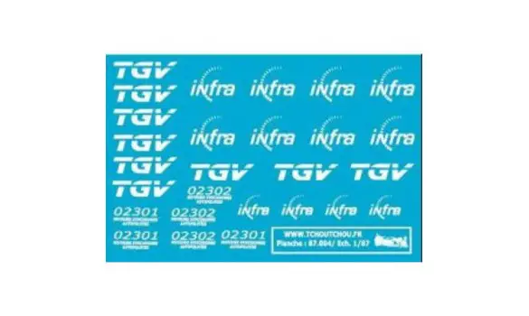 TGV + infra - 1/87eme