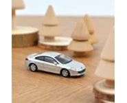 Peugeot 407 Coupé 2006 Argent 1/87