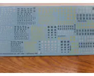 marque ancien vapeur jaune noir et blanc