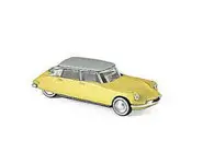 Citroën DS 19, jaune jonquille