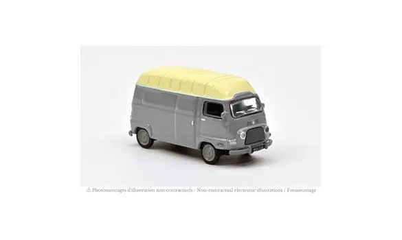 Renault Estafette 1968 Grey 1/87