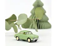 Renault Dauphine 1956 Vert Cendré 1/87