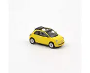 Fiat 500C 2009 Jaune 1/87