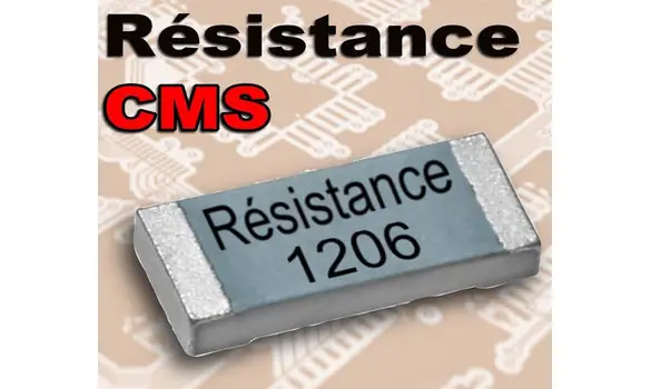 100 résistances 680 Ohms CMS 1206