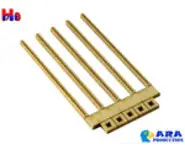 5 poteaux de type béton pour pancartes d