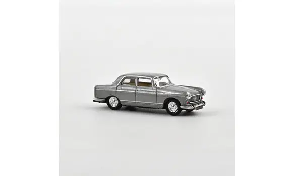 Peugeot 404 1968 Gris Metallisé 1/87