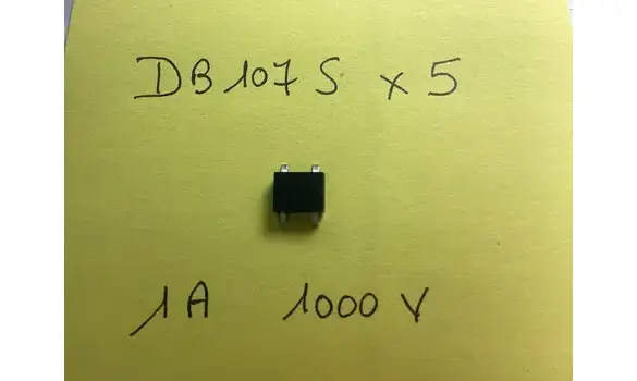 5 x Pont de diodes DB107S cms