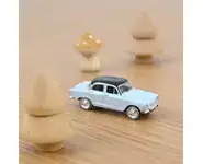 Simca Aronde 1962 Gris Princesse et toit