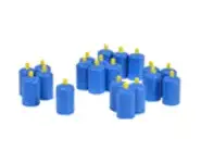 Lot de 20 bouteilles de gaz bleu HO