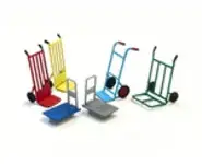 Lot de 6 chariot a mainHO