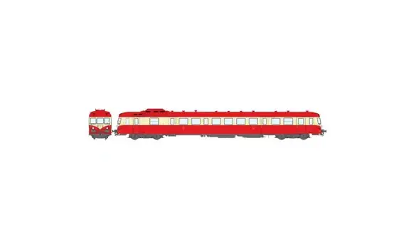 Autorail Diesel X 2900 toit rouge