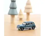 Renault 4 1986 Clan Vert Séquoia 1/87
