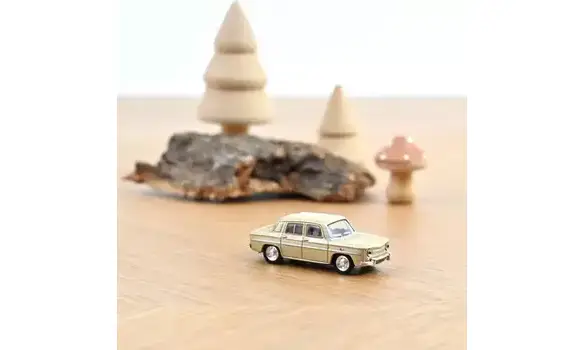 Renault 8 1964 Beige Metallisé 1/87