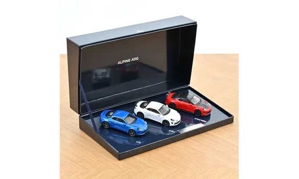 Coffret de 3 Alpines French Flag Colors