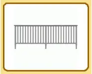 Rambarde modèle moderne