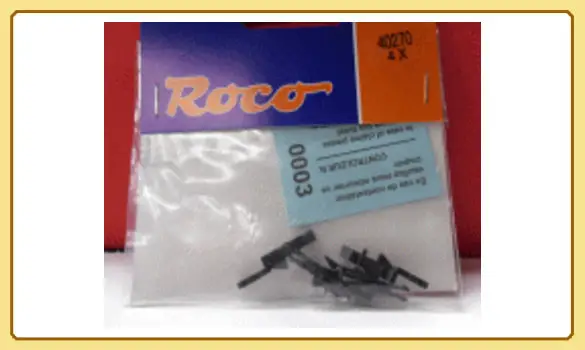 Roco 40270 - Tetes d'attelages courts