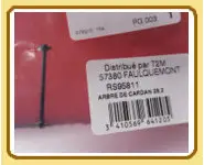 Arbre de cardan 28,2mm