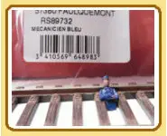 1 Mécanicien bleu Roco