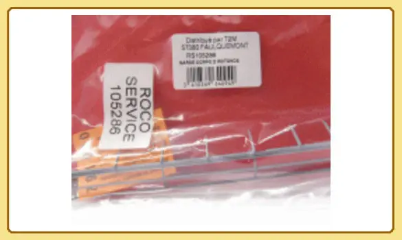 Garde corps droite rotonde