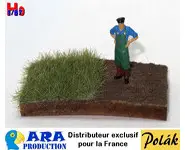 Herbe statique 4,5mm- vert foncé