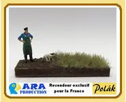 Herbe statique 4,5mm-vert brun