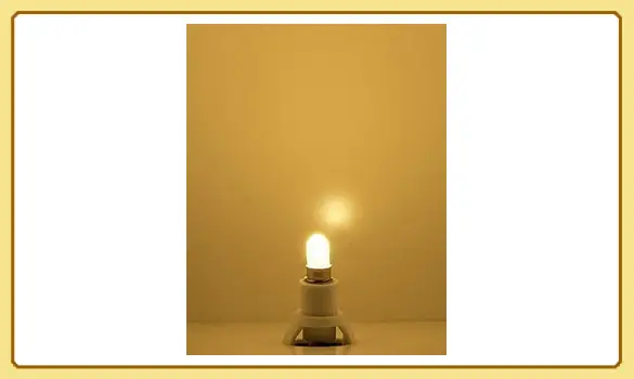 1 socle a led blanc ton chaud