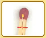 Lot de 10 led 0402 cablées rouge