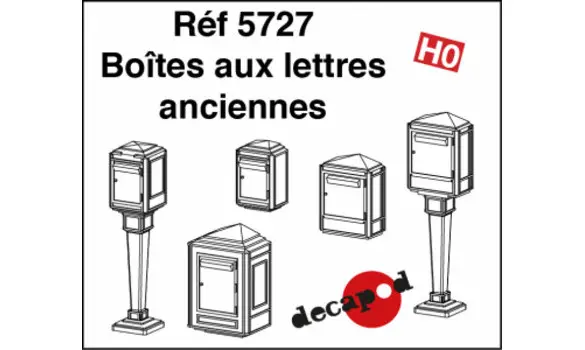 Boîtes aux lettres anciennes [HO]